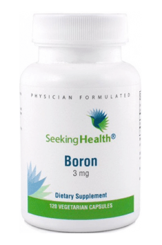 Boron from Seeking Health it's highest quality choice of supplementation for Boron