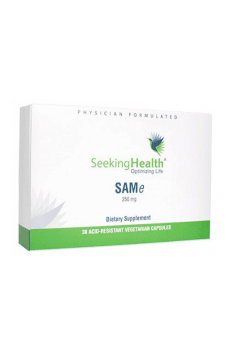 Recommended SAMe supplement, from reputable Seeking Health brand will support your methylation processes and nervous system state