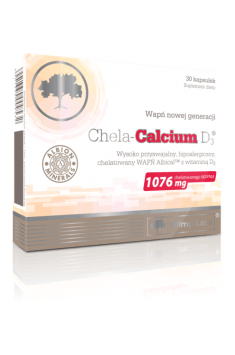 Calcium Chelat from well known Olimp will ensure proper level of calcium in your blood!