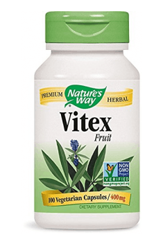 Vitex Fruit from Nature's Way is one of the very few supplements containing Vitex as single ingredient.