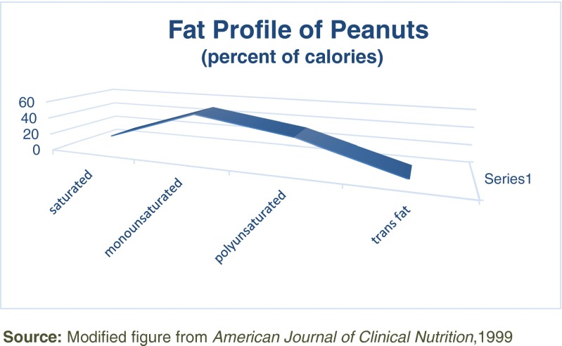 Fat profile of peanuts. Source: https://www.ncbi.nlm.nih.gov/pmc/articles/PMC4711439/