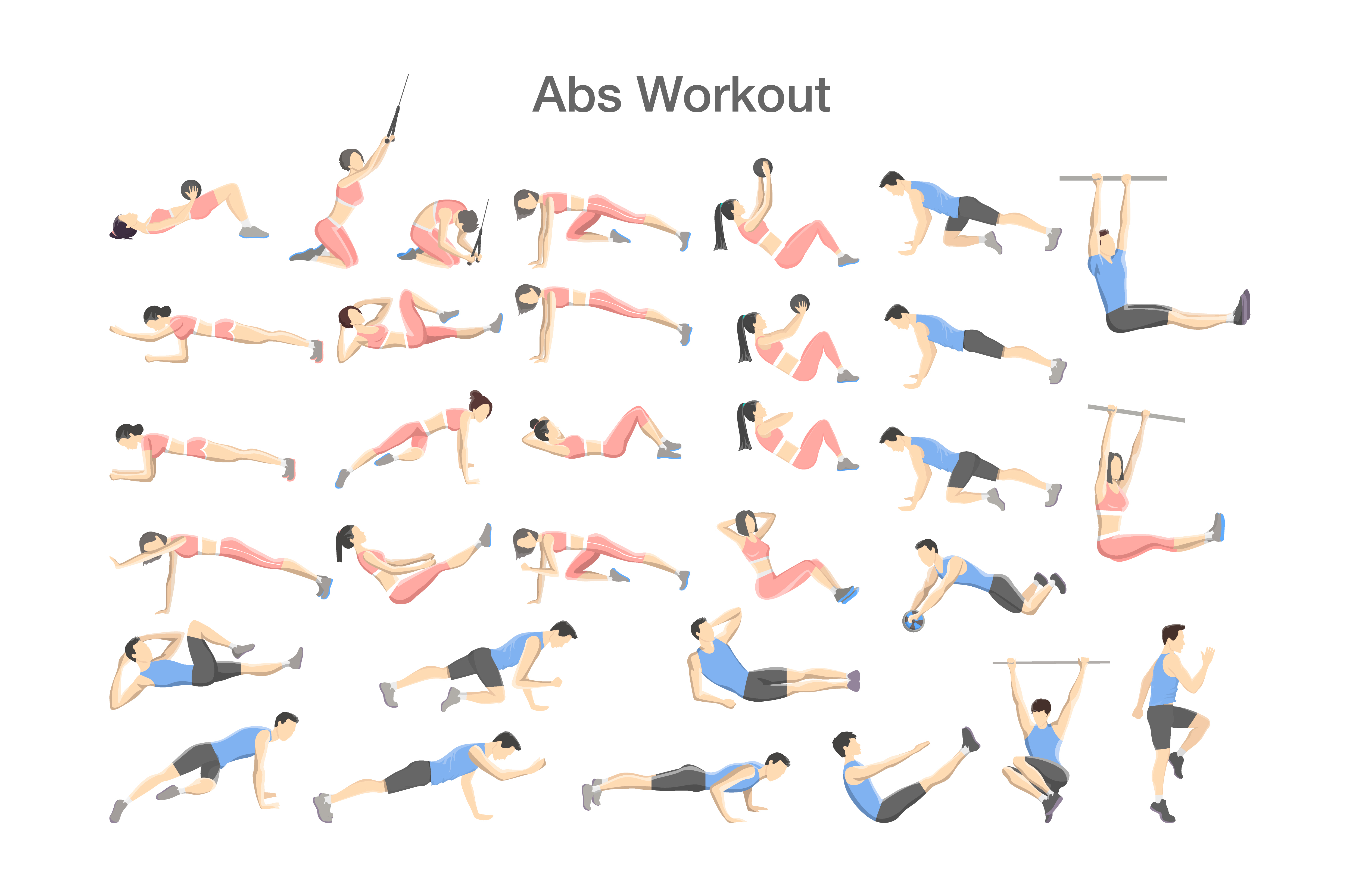 There are many other exercises for ABS - which is your favourite one?
