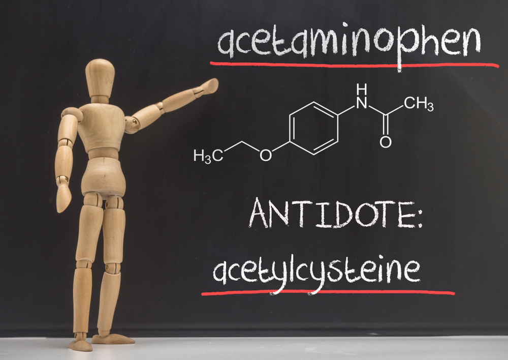 Funfact: Do you know Acetaminophen? It's popular drug, more commonly known as Paracetamol. At the same time, do you know what is antidote for paracetamol toxicity... That is right, N-acetyl-L-cysteine!
