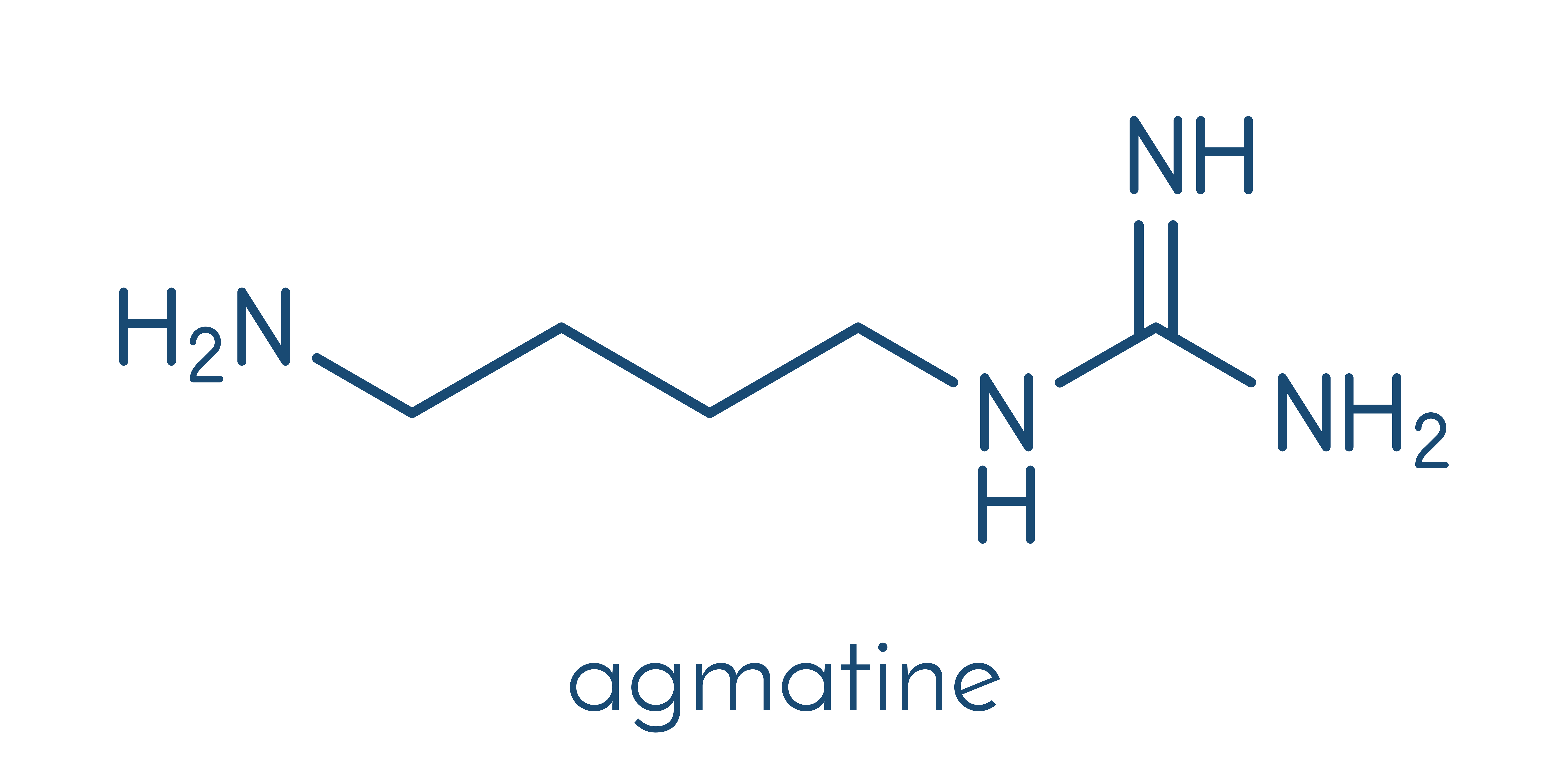 Agmatine - chemical formula