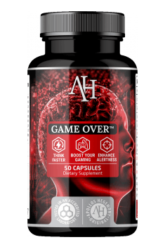 Game Over is nootropic formulation highly suggested if you are playing competitive games, like Counter Strike, or League of Legends!