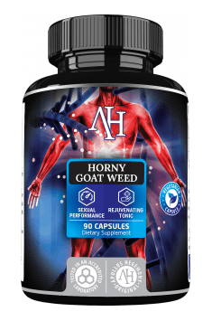 Supplement containing high dose of Icariin and Horny Goat Weed is Horny Goad Weed from Apollos Hegemony