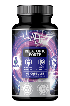 Recommended supplement containing combination of highly potent adaptogens - Relatonic Forte