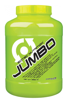 Jumbo from Scitec Nutrition is whole-range gainer, containing high amount of proteins, BCAA and even complex of creatine and specific amino acids!