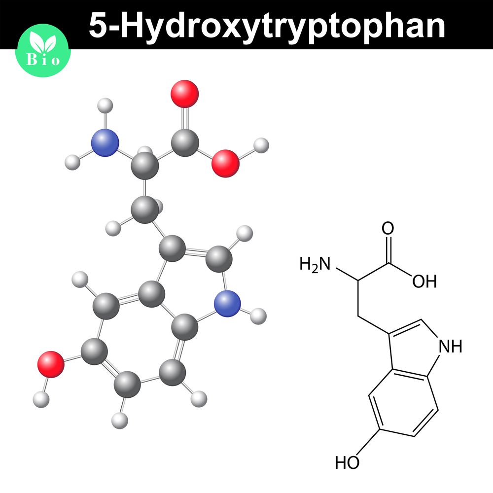 5-HTP - chemical formula