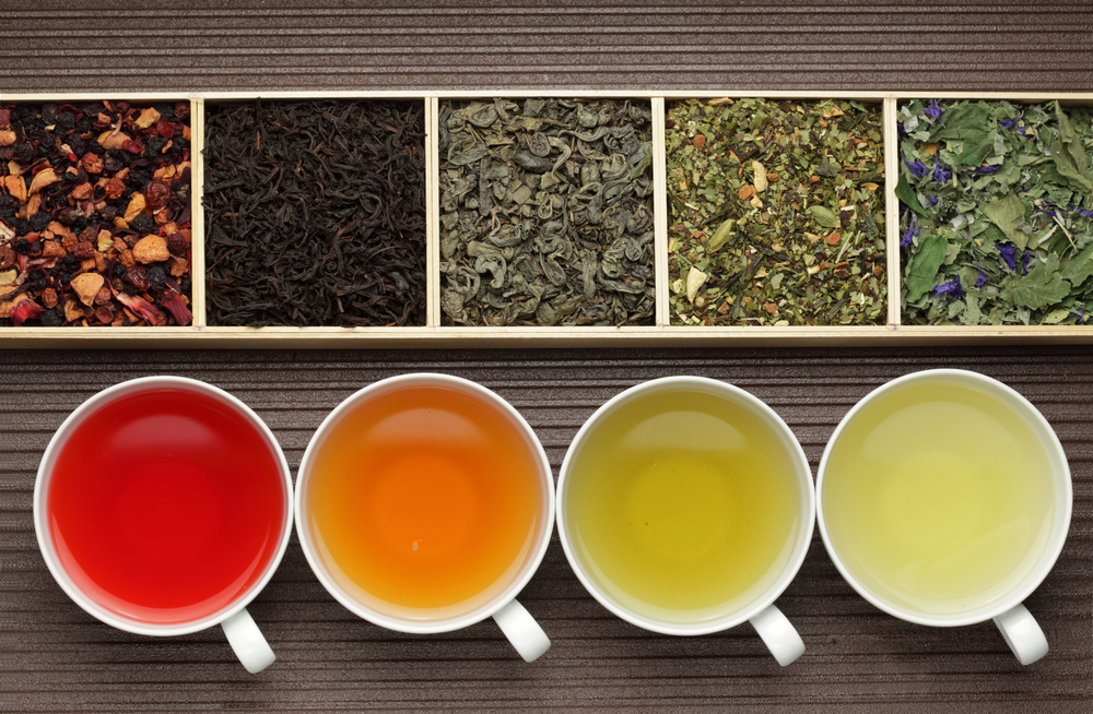 Best type of tea? There is none. Every tea is awesome! But in terms of fat burning, the red one seems to be the best one.