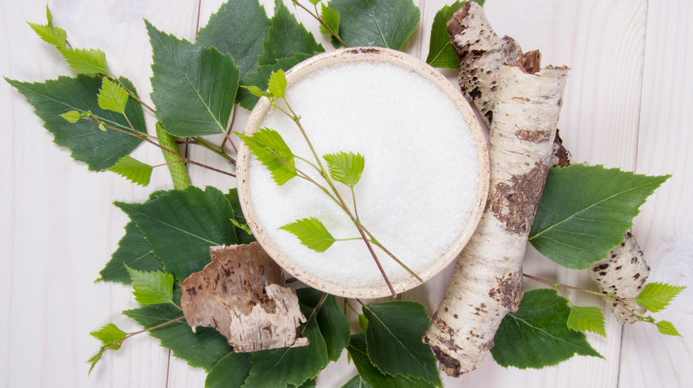 Xylitol - birch sugar. The most popular alternative sweetener.