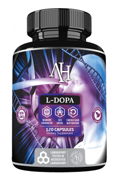 Recommended supplement containing high dose of L-Dopa (main active ingredient of Mucuna Pruriens) - L-Dopa from Apollo Hegemony