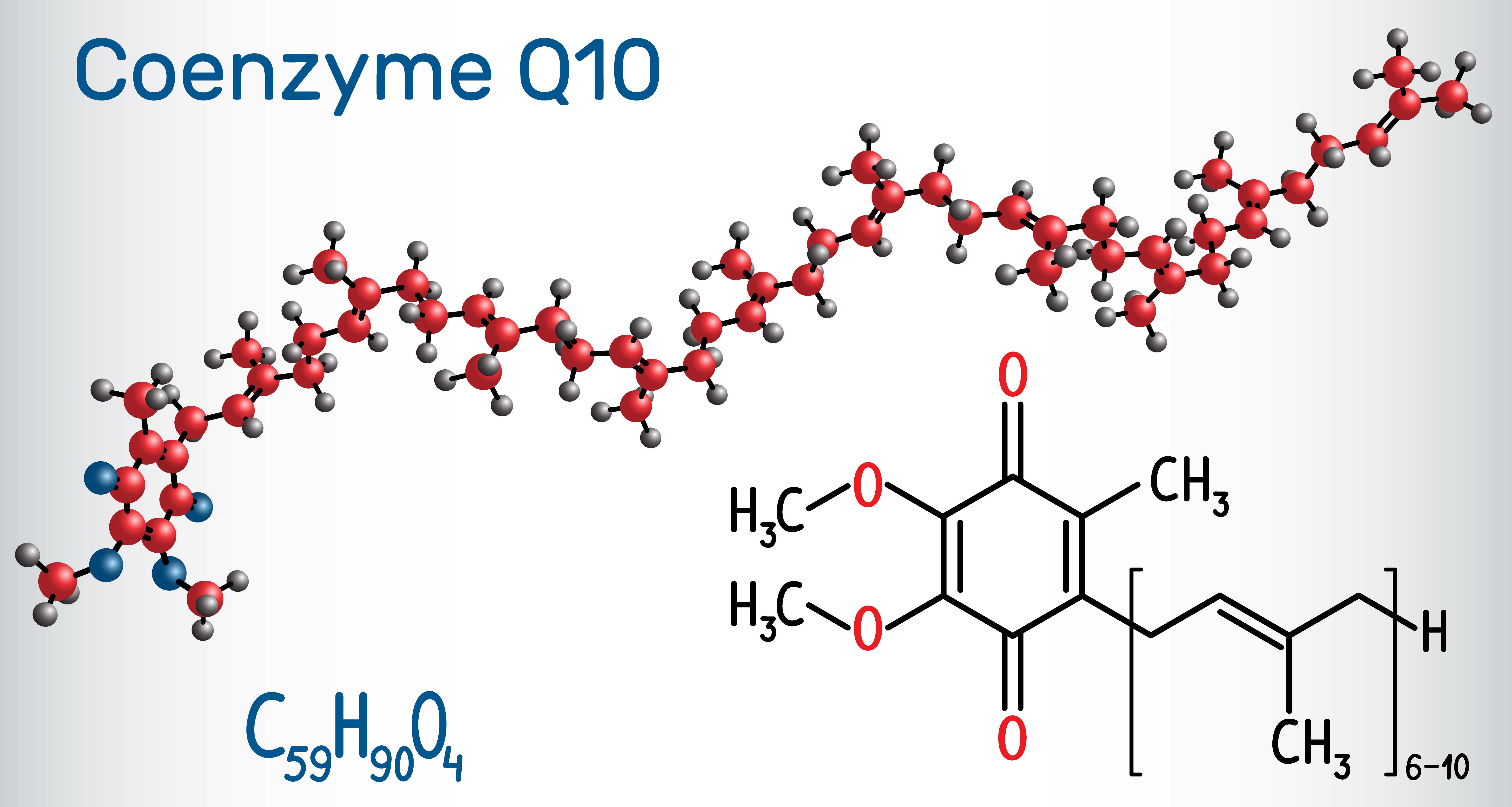 Coenzyme Q10 - chemical structure