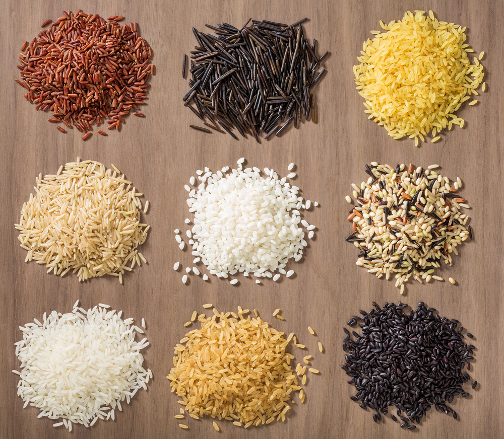 Different types of rice. Which one is your favourite?