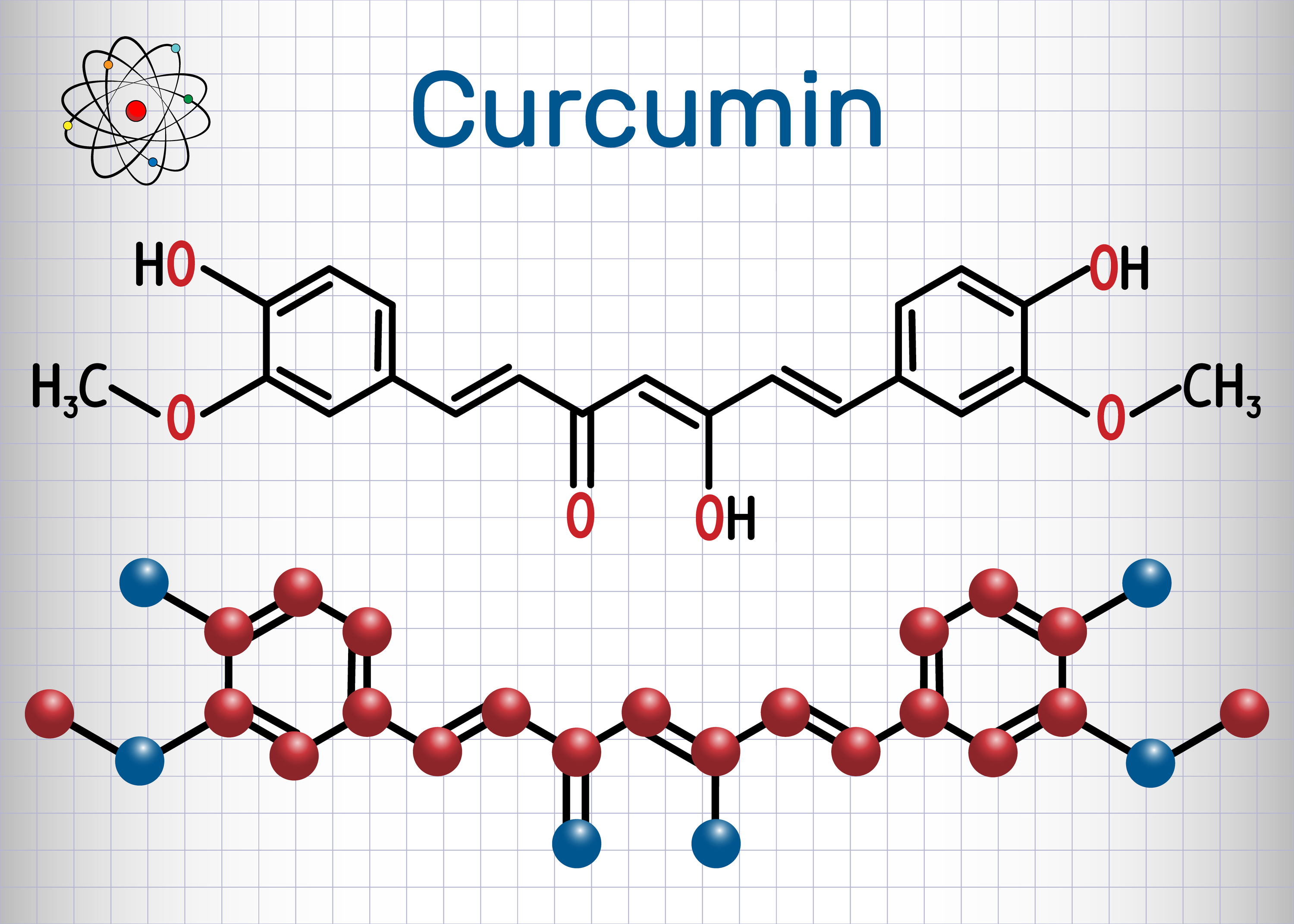Curcumin, Molecule