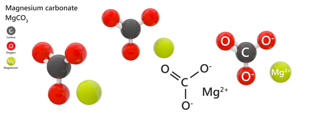 Magnesium carbonate - chemical structure