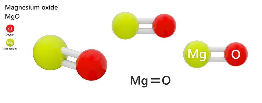 Magnesium oxide - chemical structure