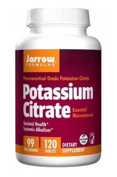 Potassium Citrate from Jarrow Formulas - effective way to supplement potassium
