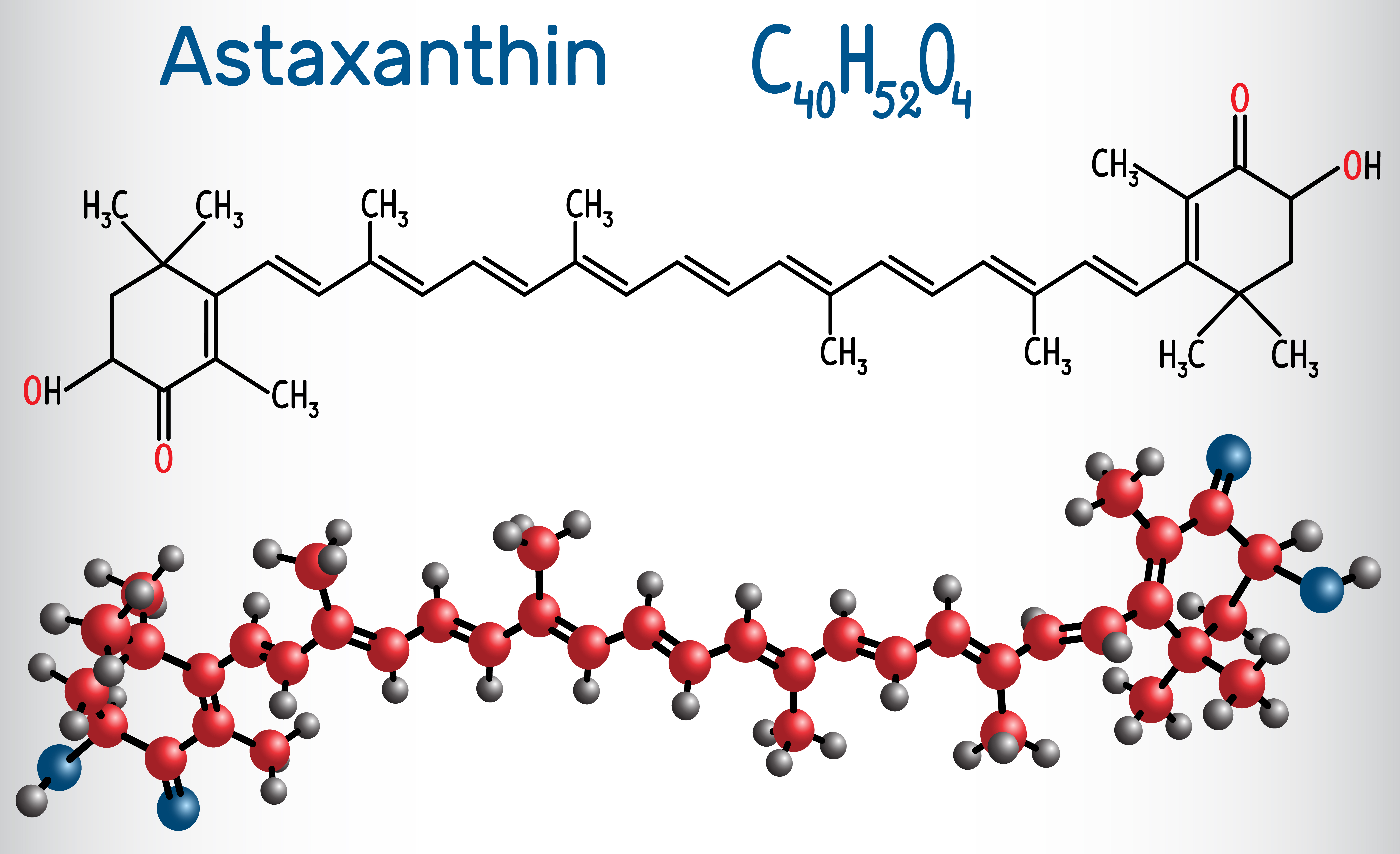 Astaxanthin chemical formulation