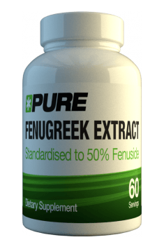 If you are looking for high quality fenugreek, highly standardized extract from PURE should do the trick!