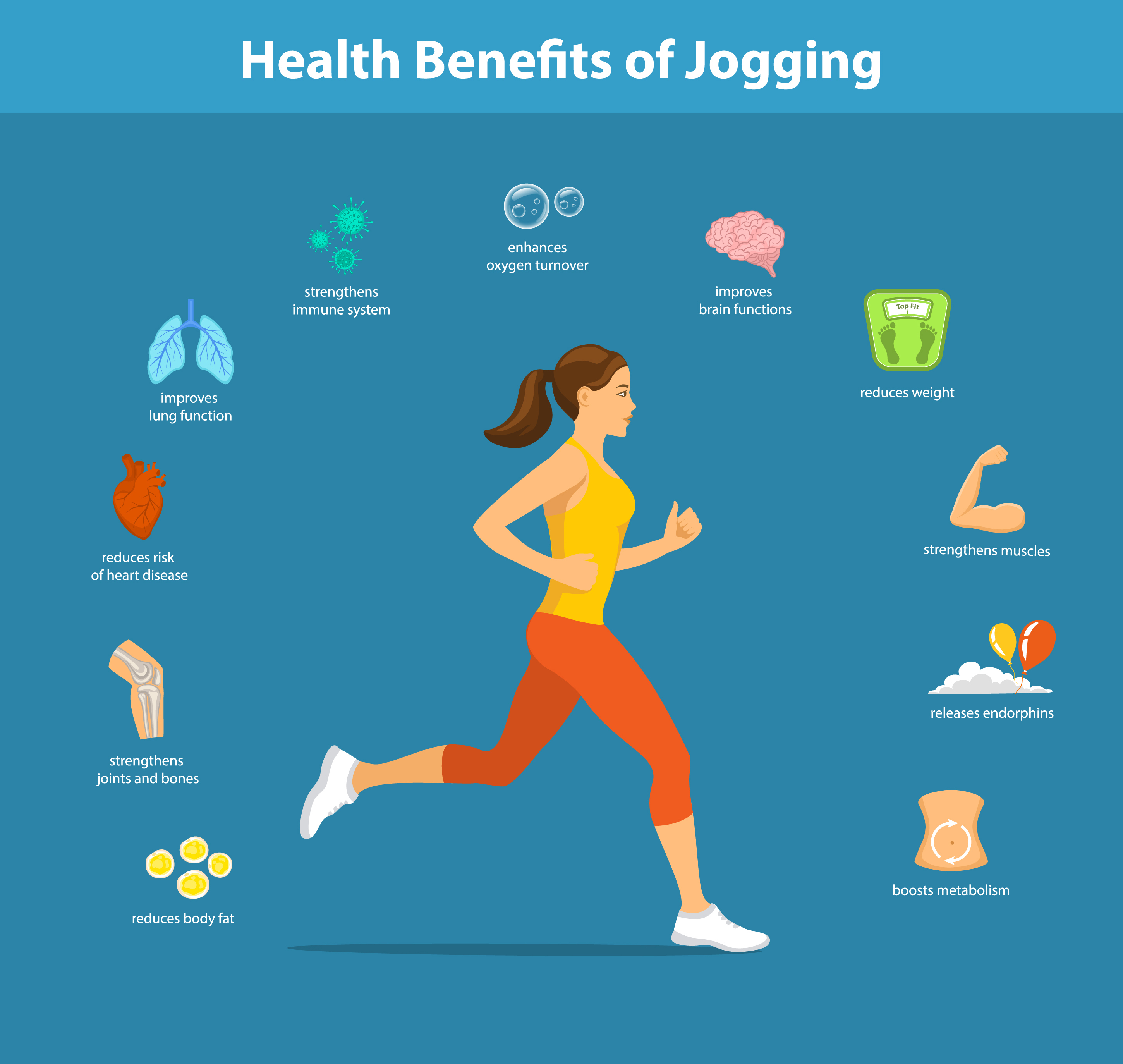 Remember that cardio is not only an unpleasant necessity. It brings a lot of health benefits!