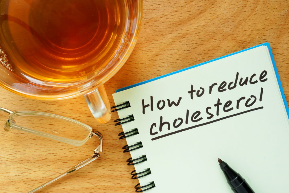Fishes... Tea... Drugs... What is the best substance for reducing cholesterol level?