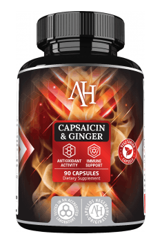 Capsaicin & Ginger is the set of the most potent antioxidants, which can highly reduce headache symptoms!