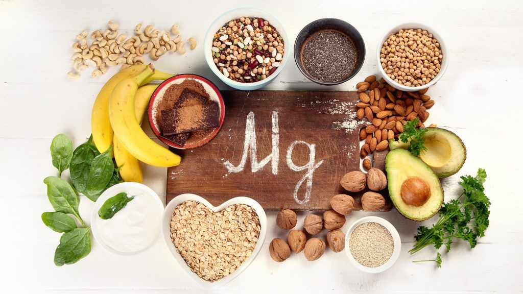 Main food sources of magnesium