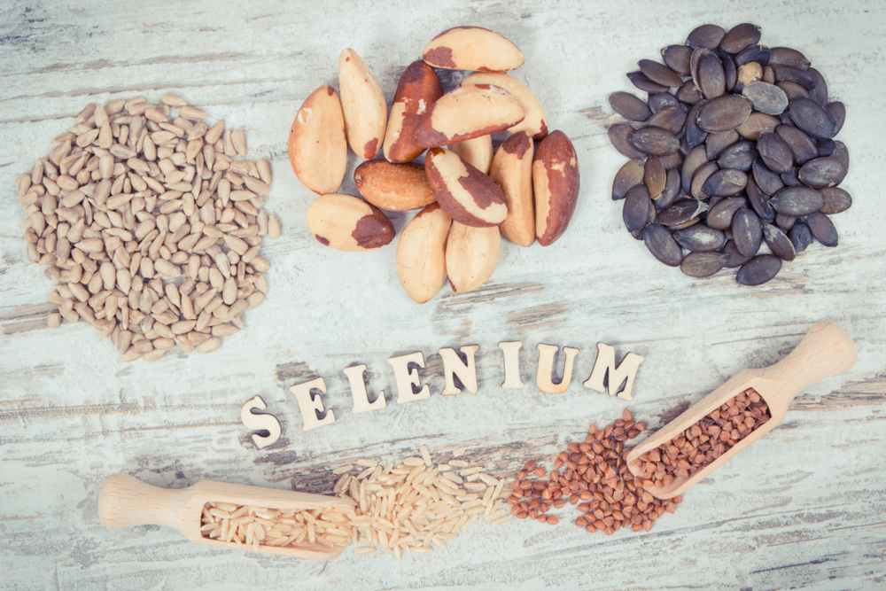 Main sources of selenium in the diet