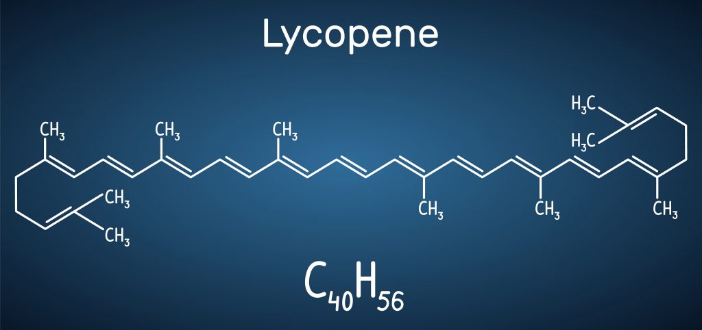 Lycopene chemical structure