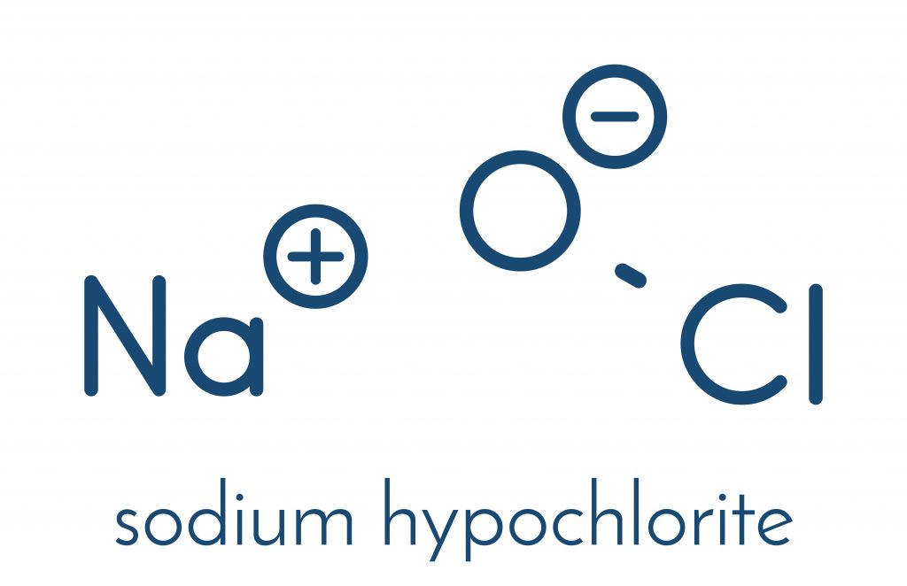 Sodium hypochlorite chemical structure