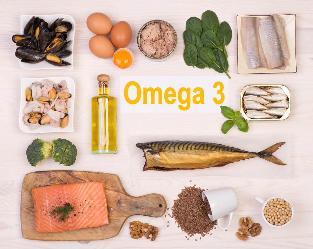 Food rich in Omega 3 fatty acids
