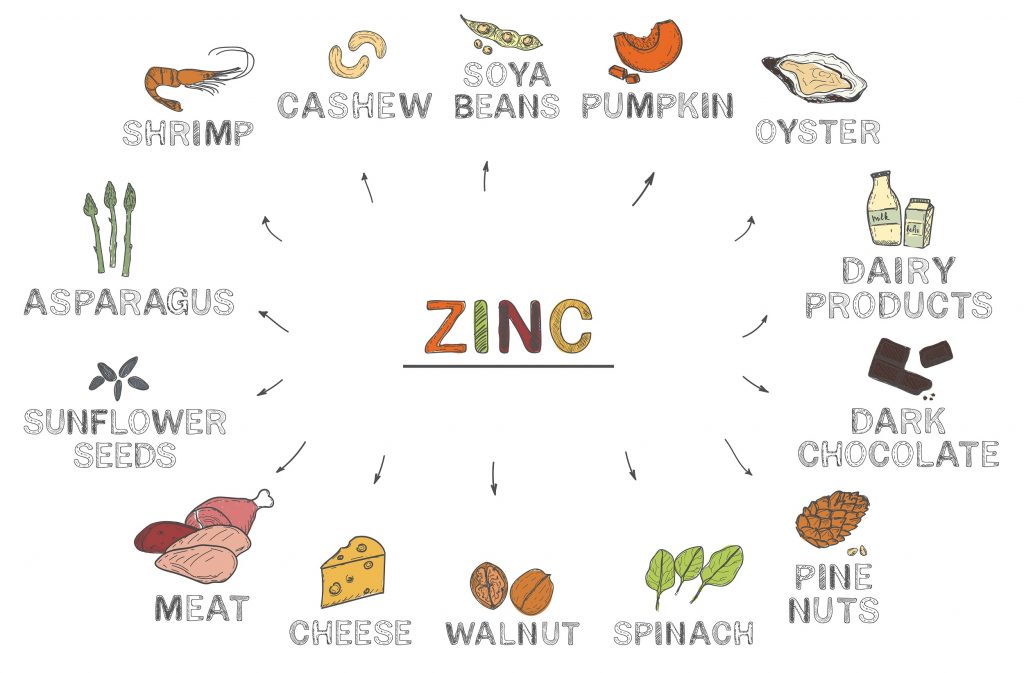 Food rich in zinc