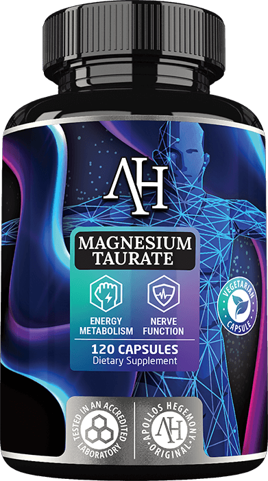 Recommended Magnesium Taurate supplement - specifically designed to support your heart condition - Apollo's Hegemony Magnesium Taurate